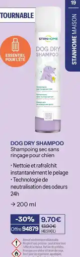 Stanhome STANHOME DOG DRY SHAMPOO offre