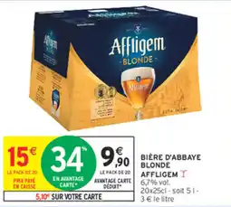 Intermarché Contact Affligem Blonde offre
