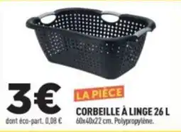 Centrakor CORBEILLE À LINGE offre