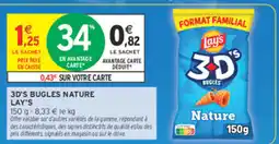 Intermarché Contact Lay's 3D's Bugles Nature offre