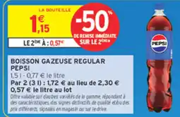 Intermarché Contact PEPSI BOISSON GAZEUSE REGULAR offre