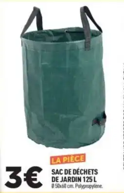 Centrakor LA PIÈCE SAC DE DÉCHETS DE JARDIN offre
