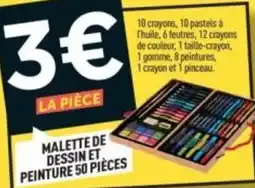 Centrakor MALETTE DE DESSIN ET PEINTURE offre