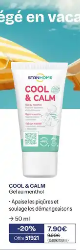 Stanhome STANHOME COOL & CALM offre