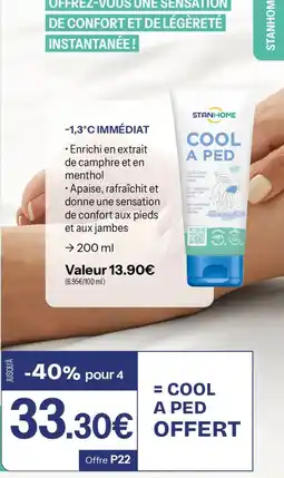 Stanhome STANHOME COOL A PED offre