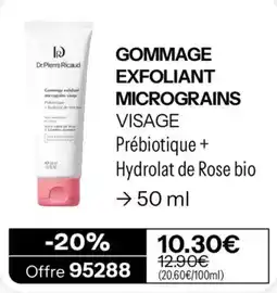 Stanhome Dr Pierre Ricaud Gommage exfoliant micrograins visage offre