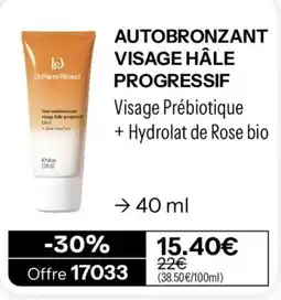 Stanhome Dr.Pierre Ricaud Autobronzant Visage Hâle Progressif offre