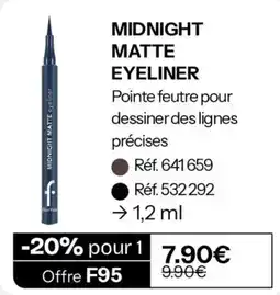 Stanhome Flormar Midnight Matte Eyeliner offre