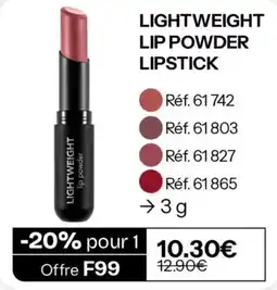 Stanhome LIGHTWEIGHT lip powder offre