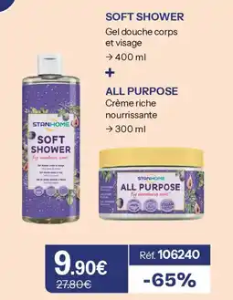 Stanhome Stanhome soft shower + all purpose offre