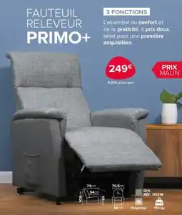 Bastide PRIMO+ FAUTEUIL RELEVEUR offre