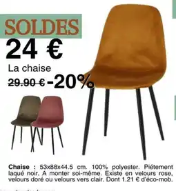 KREABEL La chaise offre