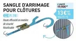 Loxam HERAIS Sangle d'arrimage pour clôtures offre