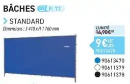 Loxam BÂCHES STANDARD offre