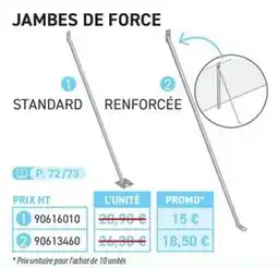 Loxam JAMBES DE FORCE offre