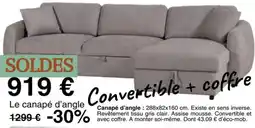 KREABEL Convertible + coffre offre