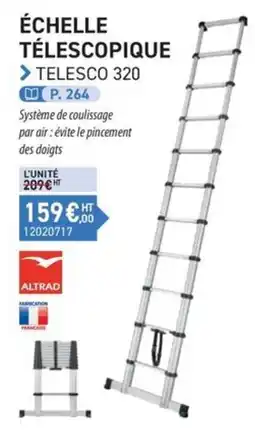 Loxam ALTRAD ÉCHELLE TÉLESCOPIQUE offre
