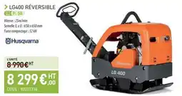 Loxam Husqvarna LG400 RÉVERSIBLE offre