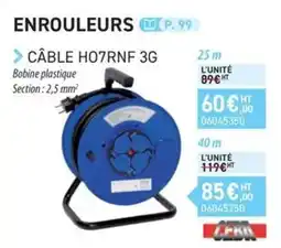 Loxam CEBA CÂBLE HO7RNF 3G offre