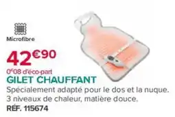 Bastide Microfibre GILET CHAUFFANT offre