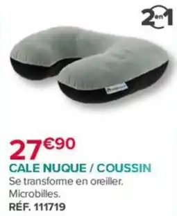 Bastide 2 en 1 CALE NUQUE / COUSSIN offre
