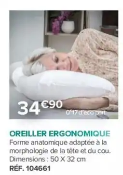 Bastide OREILLER ERGONOMIQUE offre