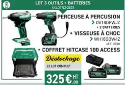 Loxam HILKON PERCEUSE À PERCUSSION + VISSEUSE À CHOC offre