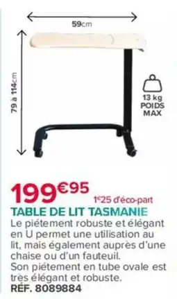 Bastide TABLE DE LIT TASMANIE offre