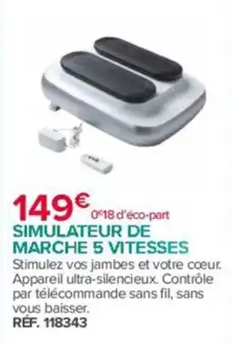 Bastide SIMULATEUR DE MARCHE 5 VITESSES offre