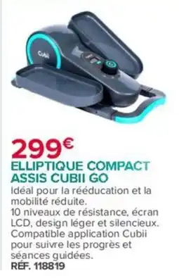 Bastide Cubii Elliptique Compact Assis offre