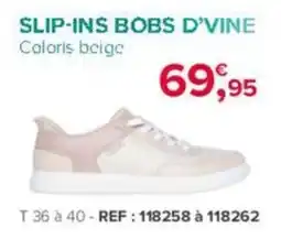 Bastide SLIP-INS BOBS D'VINE offre