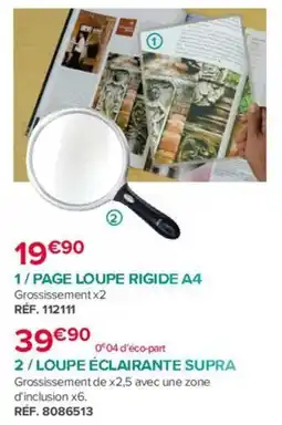 Bastide LOUPE ÉCLAIRANTE SUPRA offre