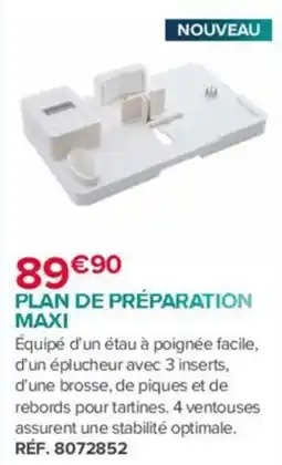 Bastide PLAN DE PRÉPARATION MAXI offre
