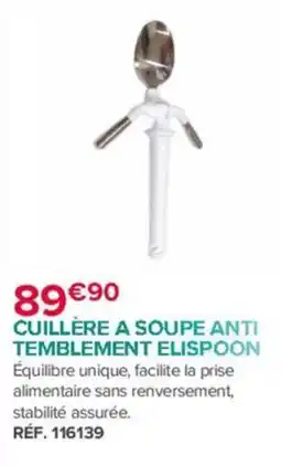 Bastide ELISPOON Cuillère à soupe anti temblement offre