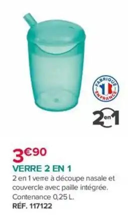Bastide VERRE 2 EN 1 offre