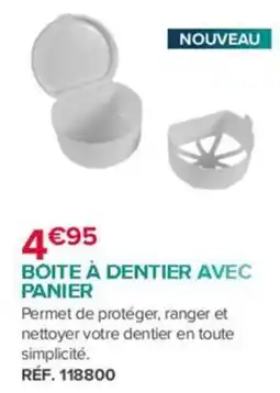 Bastide BOITE À DENTIER AVEC PANIER offre