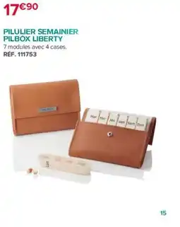 Bastide Pilulier semainier pilbox liberty offre