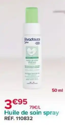 Bastide Rivadouce Huile de soin spray offre