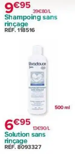Bastide Rivadouce Shampoing sans rinçage offre