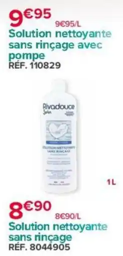 Bastide Rivadouce Solution nettoyante sans rinçage offre