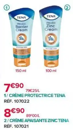 Bastide TENA Crème protectrice offre