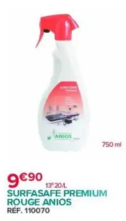 Bastide ANIOS SURFASAFE PREMIUM ROUGE offre