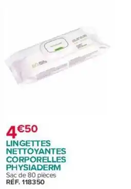 Bastide PHYSIADERM Lingettes nettoyantes corporelles offre