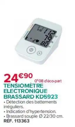 Bastide BRASSARD KD5923 TENSIMETRE ELECTRONIQUE offre