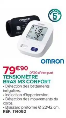 Bastide OMRON TENSIO MÈTRE BRAS M3 CONFORT offre