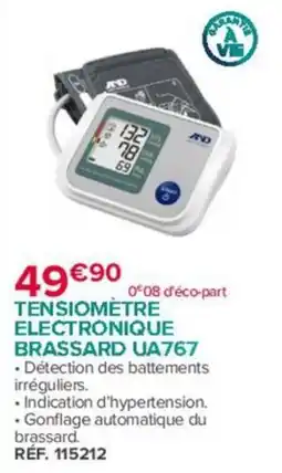 Bastide A&D TENSIMETRE ELECTRONIQUE BRASSARD UA767 offre