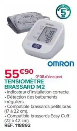 Bastide OMRON TENSIO MÈTRE BRASSARD M2 offre
