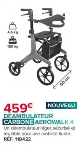Bastide CARBONE AEROWALK 4 DÉAMBULATEUR offre