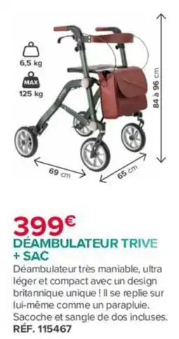 Bastide TRIVE Déambulateur offre