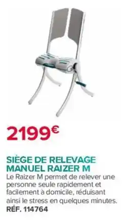 Bastide RAIZER M SIÈGE DE RELEVAGE MANUEL offre